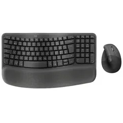 LOGITECH Wave Keys and Lift Combo, schwarz, Logi Bolt, USB/Bluetooth, ND