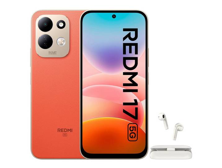 Xiaomi Redmi 17 5G 4+256GB Smartphone & Bluetooth Kopfhörer Handy (50 MP Kamera)