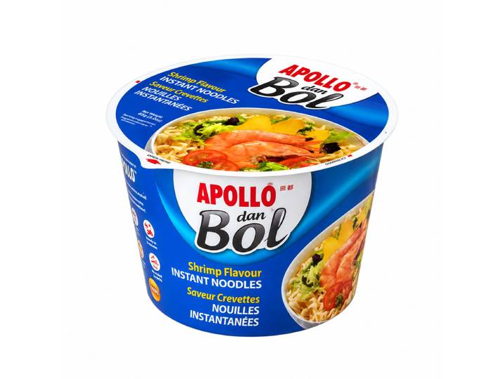 APOLLO Dan Bol Nouilles instantanées saveur crevette 85 g