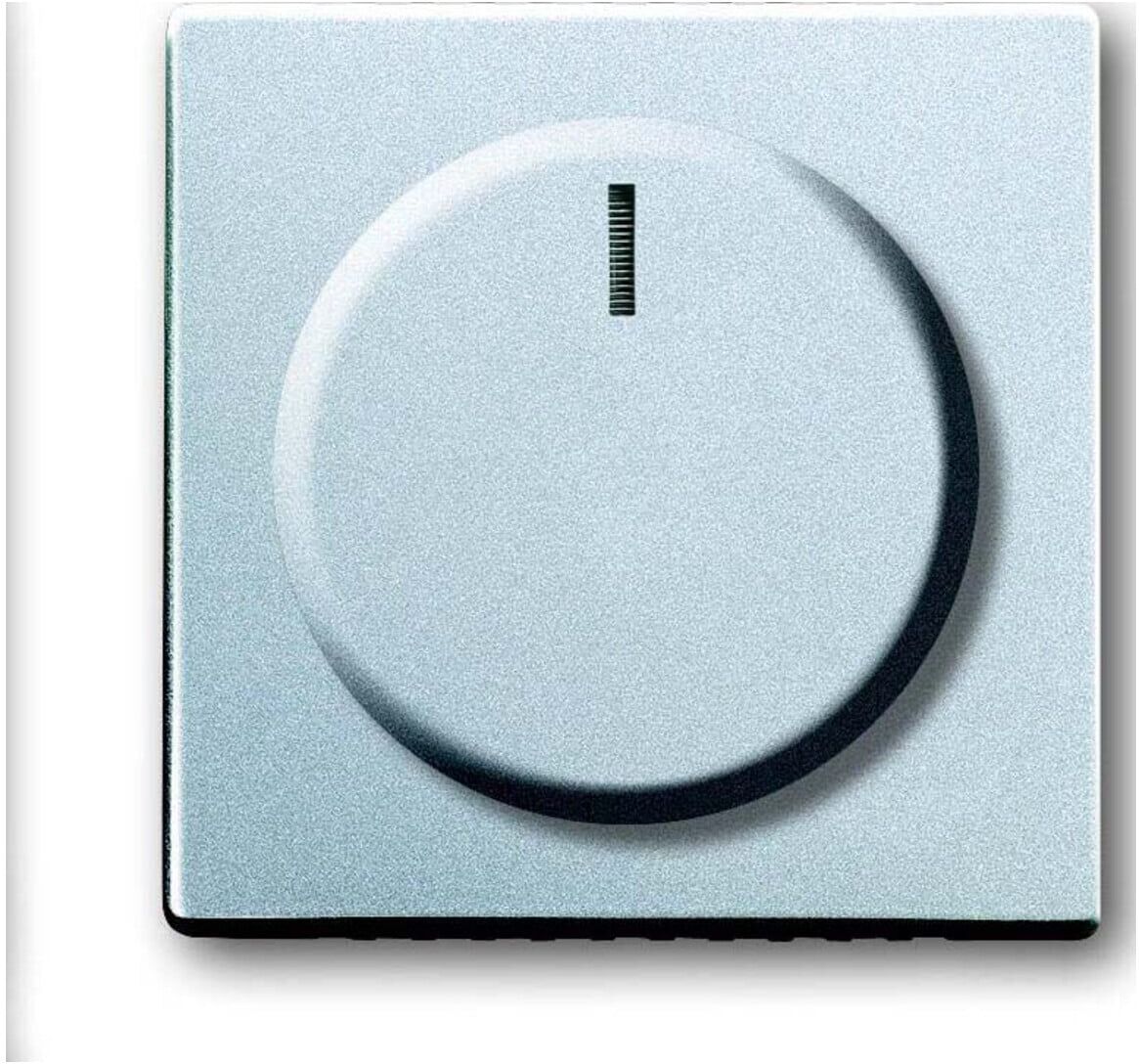 Busch-Jaeger Zentralscheibe alusil für Drehdimmer 6540-83-102 (2CKA006599A2952)
