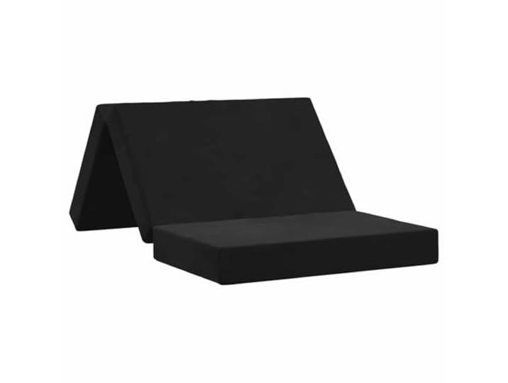 HBBMGYD Klappbares Schlafsofa, 100 x 67 x 45 cm, schwarz, Polyester Abnehmbarer waschbarer Bezug mit Reißverschluss, leichter Schaumstoff, der sich an die Form anpasst, manueller verstellbarer