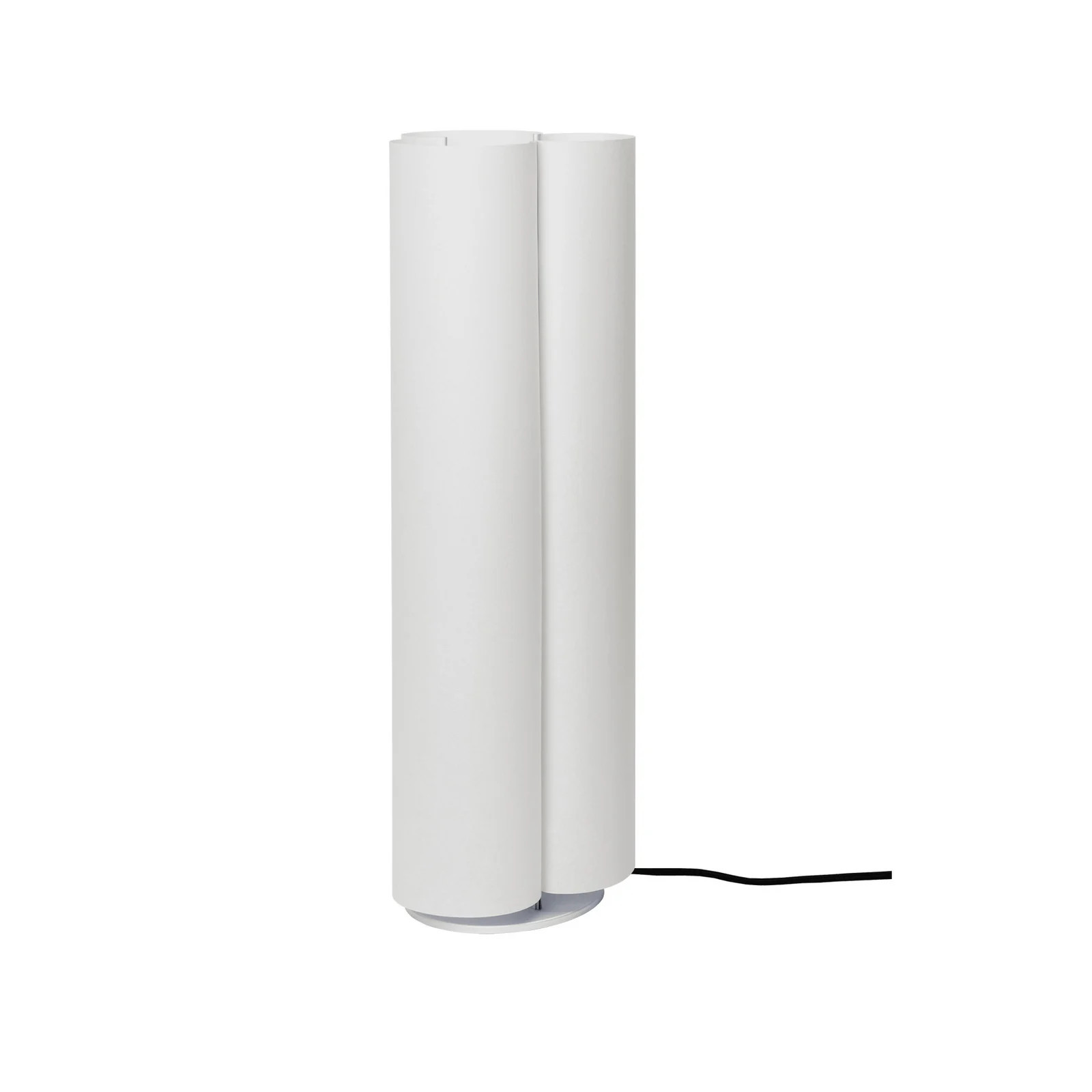 Ferm LIVING Boe vloerlamp wit, papier en aluminium, Hoogte: 80 cm