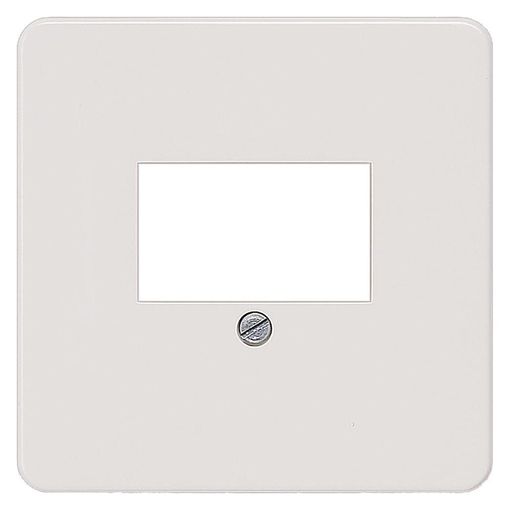 Siemens Zentralplatte TAE 2f DELTAprofil ws glz 5TG1800-2 (5TG18002)