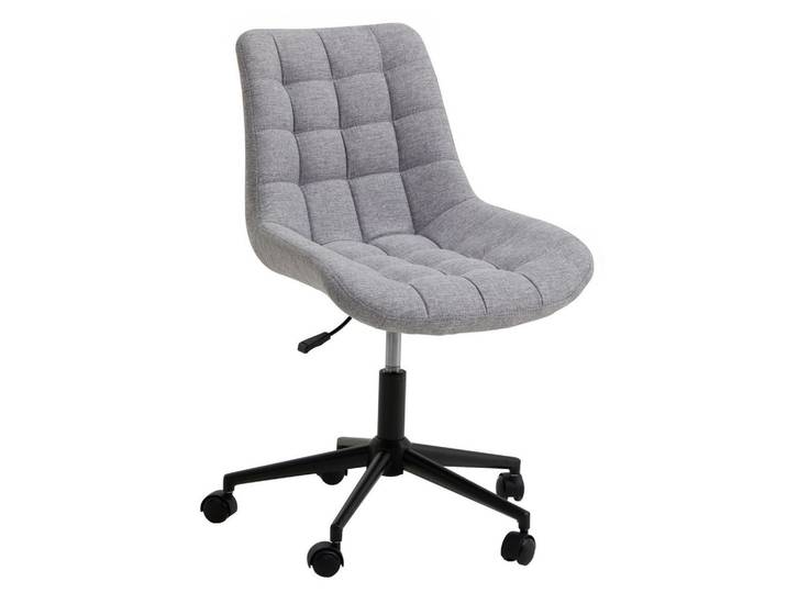 Idimex Drehstuhl Talia grau, Grau, Mode, 53x89x61 cm, Büromöbel, Bürostühle, Drehstühle