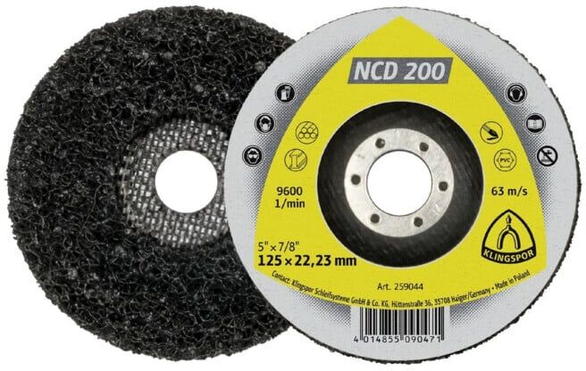 Klingspor Disque de nettoyage grossier 115 x 22,2 mm (259043)