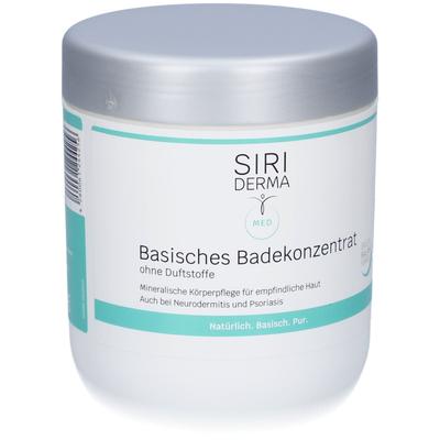 Siriderma Basisch BD Konz 1200 g Bad