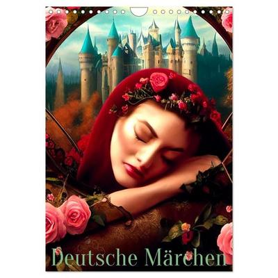 Deutsche Märchen (Wandkalender 2027 DIN A4 hoch), CALVENDO Monatskalender