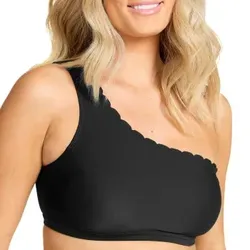Damella Nora Wavy Bikini Top Schwarz 36 Damen