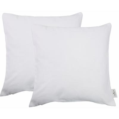 TOM TAILOR HOME "Dove" unifarben, Kissenhüllen ohne Füllung, 2er Pack