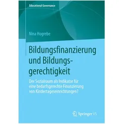 Bildungsfinanzierung und Bildungsgerechtigkeit, Fachbücher von Nina Hogrebe