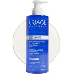 Uriage, Shampoo, DS Hair Soft Balancing Shampoo (Flüssiges Shampoo, 500 ml)