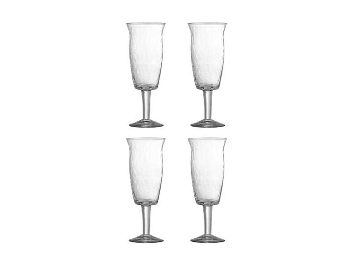 Bloomingville Verre à vin rouge Asha, lot de 4 Clair