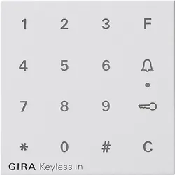 Gira Aufsatz Codetastatur rws 851327