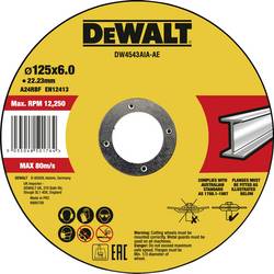 DEWALT DW4543AIA-AE Schruppscheibe Durchmesser 125 mm Bohrungs-Ø 22.23 mm Metall 1 St.