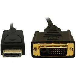 RS PRO DisplayPort-Kabel A Display-Anschluss B DVI (2 m), Videokabel, Schwarz