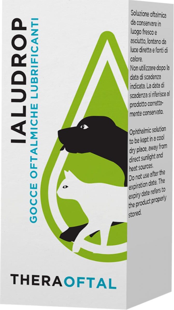 THERAPET Theraoftal Ialudrop Gocce Oftalmiche Lubrificanti 10ML