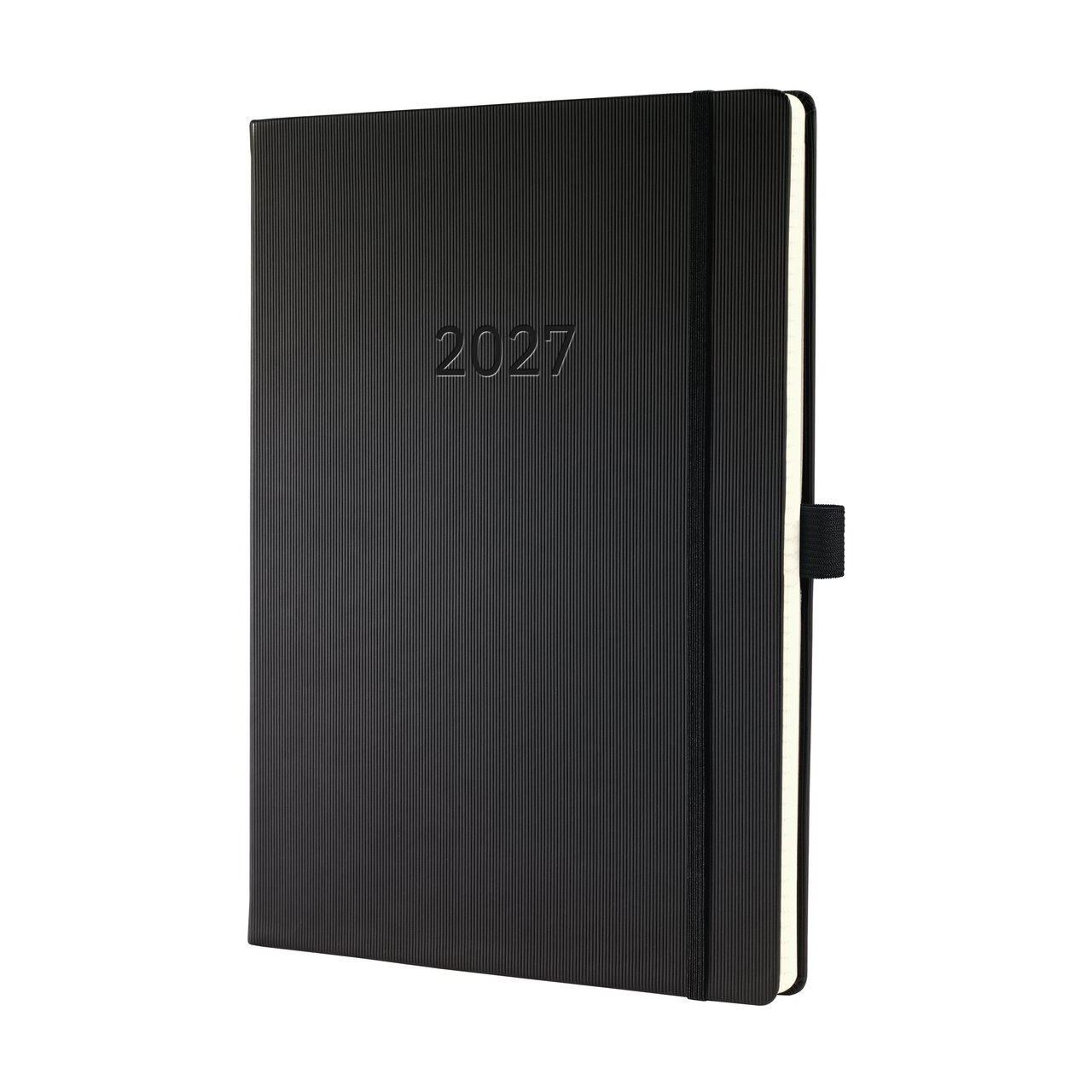 SIGEL Wochenkalender Conceptum 2027 Hardcover schwarz, 1 St. DIN A4+