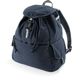 Quadra Vintage Canvas Rucksack QD612 vintage oxford navy 30 x 36 x 16 cm