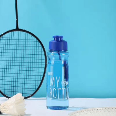 Inspire Picks 50ml Portable Sports Water Bottle With Flip Lid & Anti Drop Rope blue 0.55 L