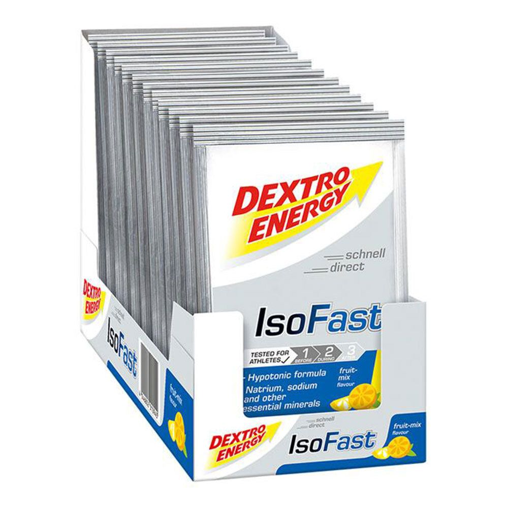 Dextro Energy Iso Fast, Früchte 12x56 g Pulver