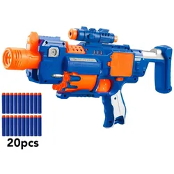 VR Shinecon Pfeil-Maschinenpistole Schaumstoff - Compressor Blau