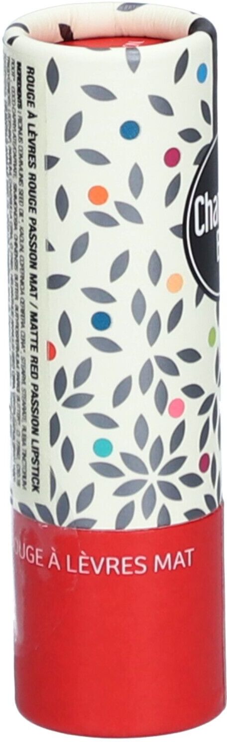 CHARLOTTEBIO Organic Matte Lipstick Passion red 3,5 g Lippenstift