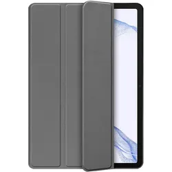 Just in Case Premium Smart Hülle Schlaf Aufwach Schutzhülle (Samsung Galaxy Tab S8), Tablet Hülle, Grau