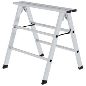 MUNK Arbeitsbock 30401, bis 150 kg, 81,5 cm, klappbar, aus Aluminium