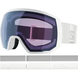 SALOMON Herren Skibrillen He/Uni GOGGLES RADIUM PRO OUTLINE SIGPHOTO WH, Größe ONE SIZE in Weiß Weiß