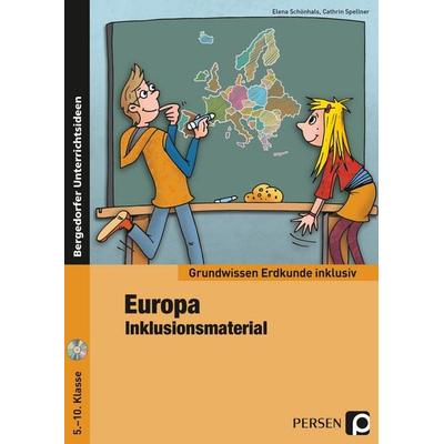 Europa - Inklusionsmaterial Erdkunde, Set von Cathrin Spellner,Elena Matias, Persen Verlag in der AAP Lehrerwelt GmbH, 978-3-403-23651-1