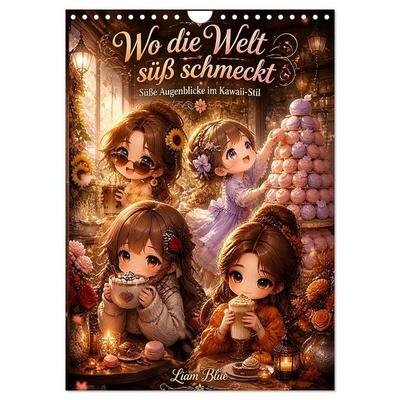 Wo die Welt süß schmeckt (Wandkalender 2027 DIN A4 hoch), CALVENDO Monatskalender