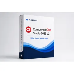 ComponentOne Studio 2025 v2 WinUI and MAUI Renewal