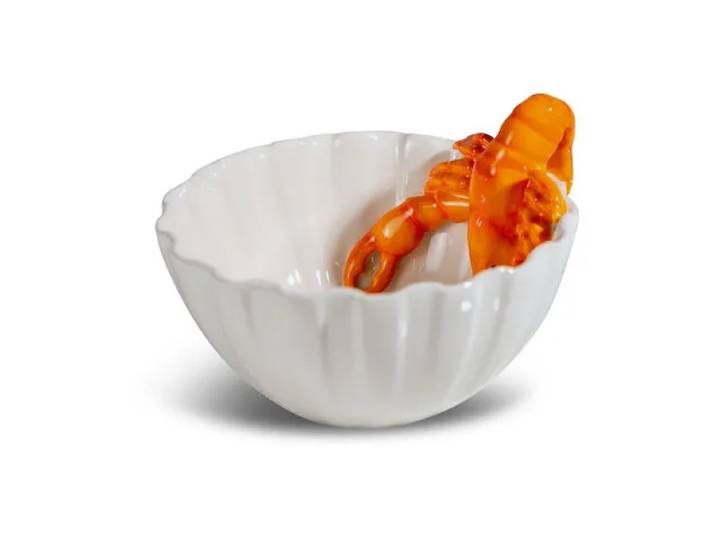 Byon Bol Lobsti Ø 14 cm Blanc-orange
