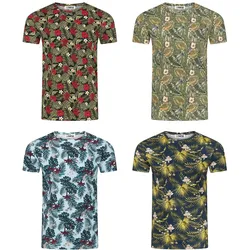riverso Tshirt Herren kurz Regular Fit RIVBill - Ivy Olive - L