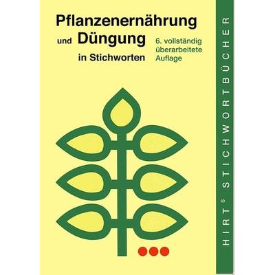 Pflanzenernährung und Düngung in Stichworten, Taschenbuch von Arnold Finck, Borntraeger, 978-3-443-03116-9