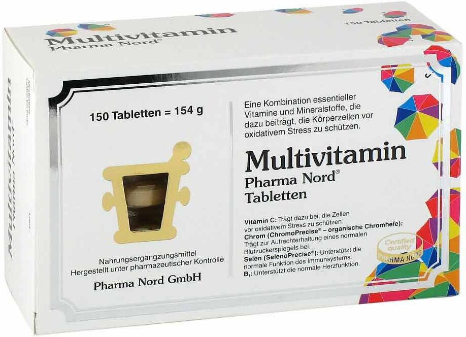 Multivitamin Pharma Nord Tabletten 150stk