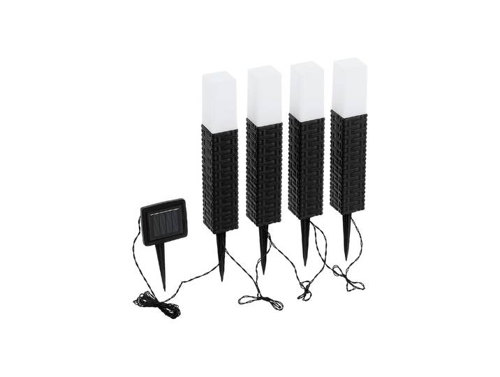 Gartenleuchte EGLO Solar , schwarz, H:27cm L:5cm T:5cm, Leuchten, Gartenleuchte