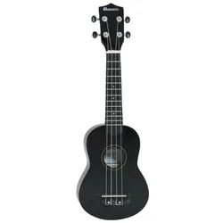 DIMAVERY UK-200 Ukulele, Sopran, schwarz