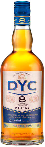 Destilerías DYC DYC 8 Jahre Whisky  70 cl. - 70cl