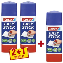 tesa EASY STICK ecoLOGO Klebestifte 25,0 g + GRATIS 1 St.