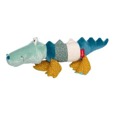 sigikid 43234 - Krokodil Patchwork Sweety Yellow