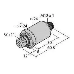 Turck Drucktransmitter PT1000R2004I2H1143
