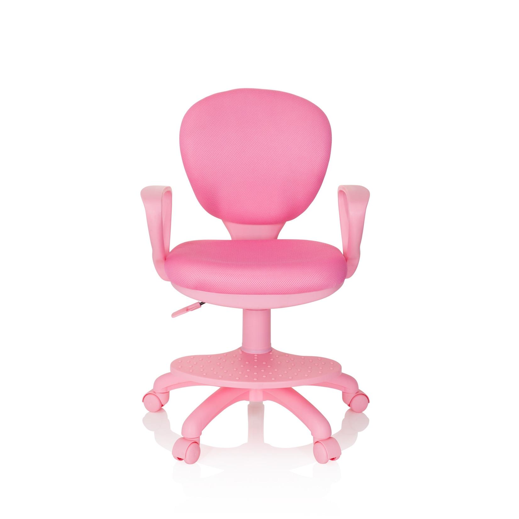 hjh OFFICE Kinderdrehstuhl KID COLOUR Stoff mit Armlehnen