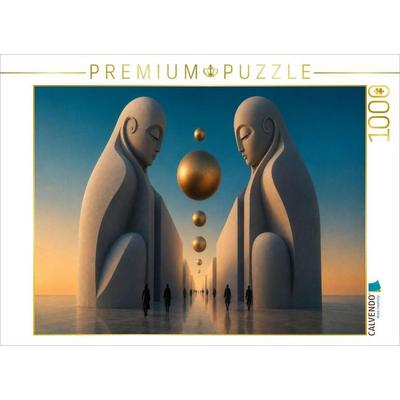 CALVENDO Puzzle Das Geheimnis der Kugel | 1000 Teile Lege-Größe 64 × 48 cm Foto-Puzzle für glückliche Stunden