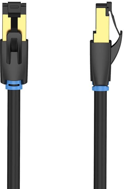Vention Cat8 S/FTP Internetkabel RJ45-RJ45, 0,5 meter, zwart