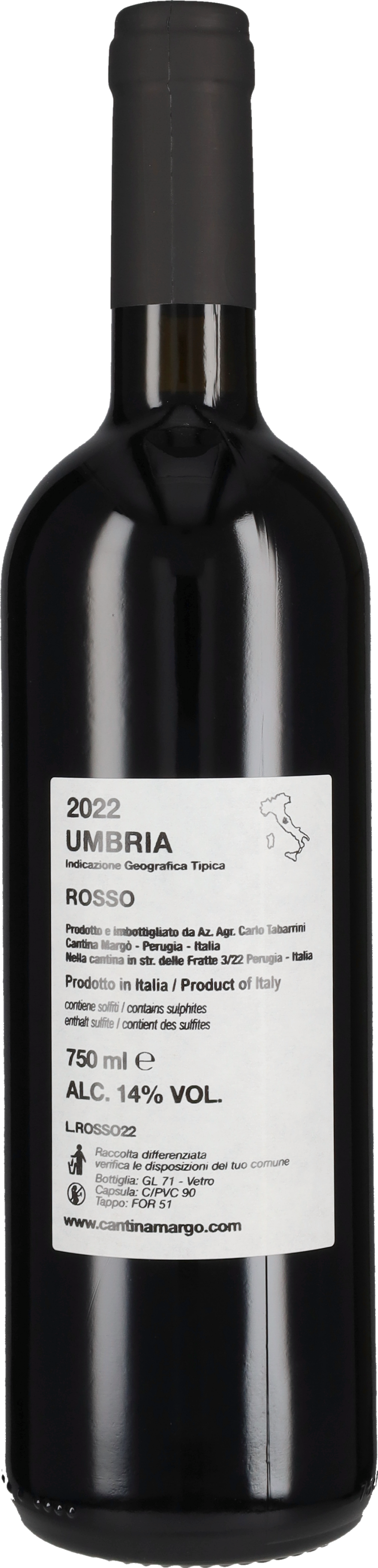 Rosso Cantina Margò 2022