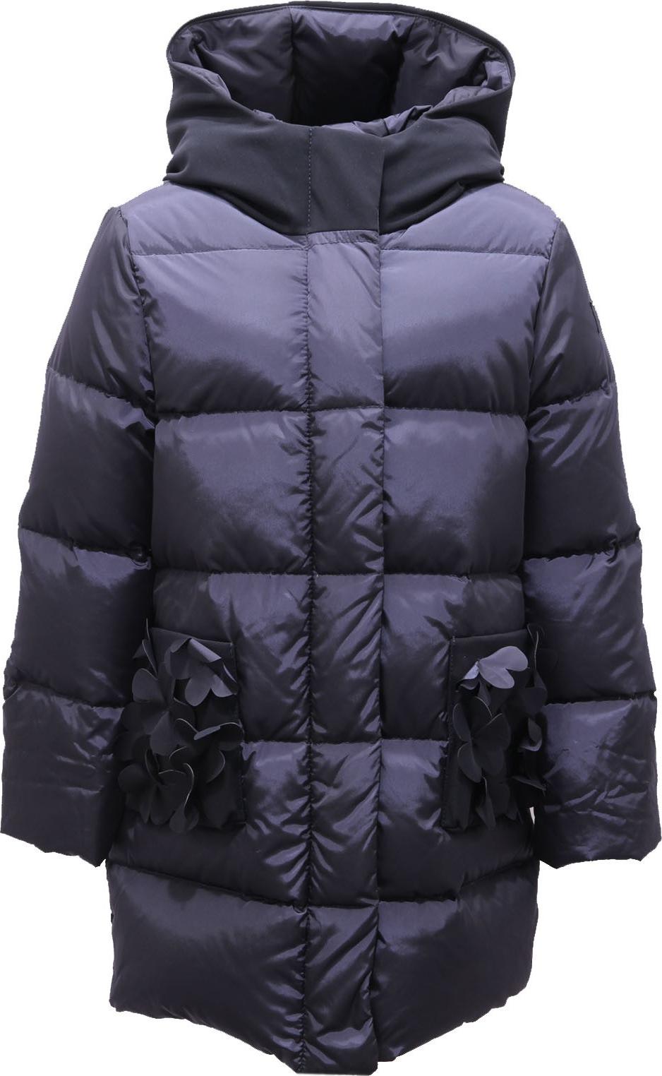 1232AF giubbotto bimba Mädchen IL GUFO blau Daunen wattierte Jacke Kind