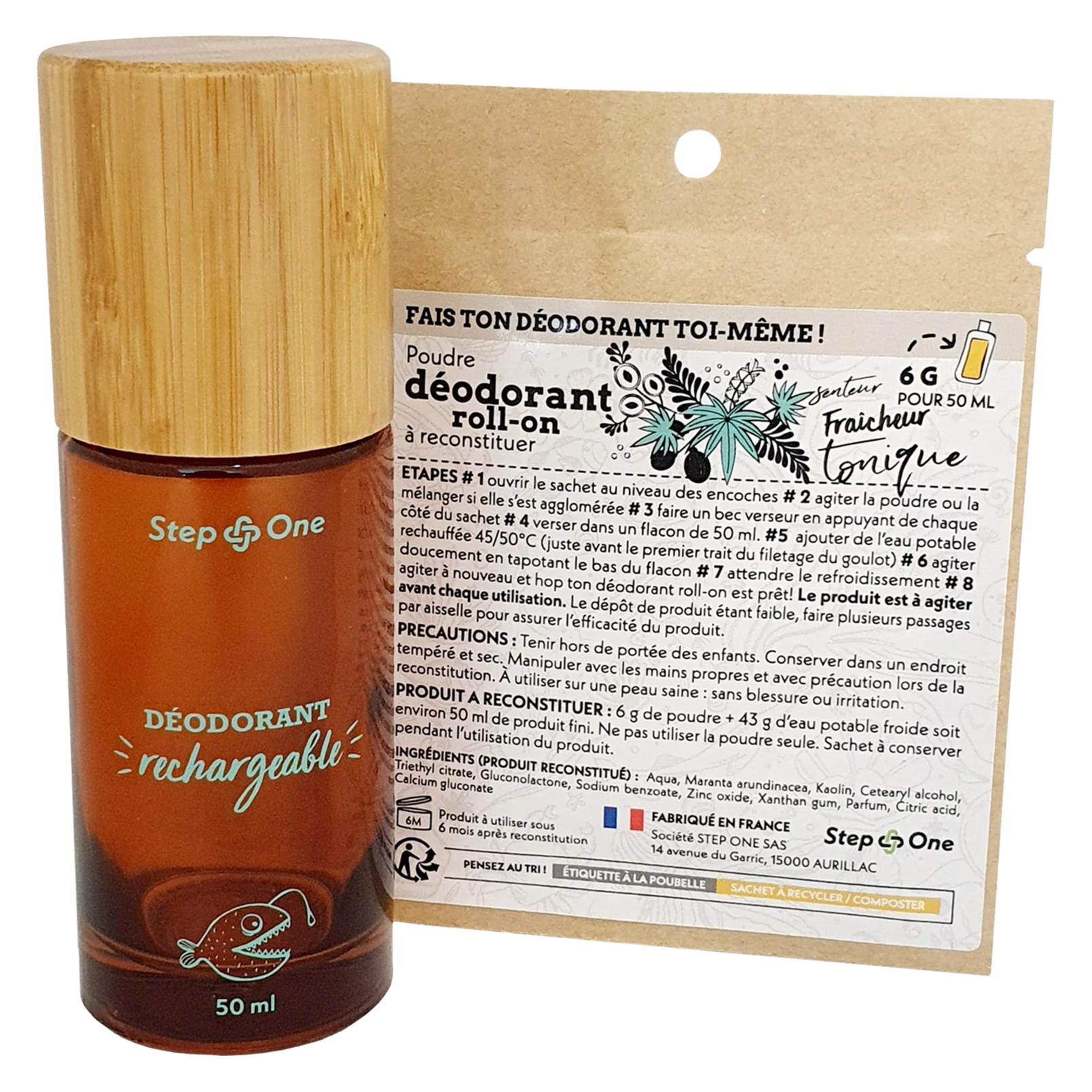 Step One Deo RollOn Pulver - Tonic Fresh (Roll-on, 50 ml) (25415708)