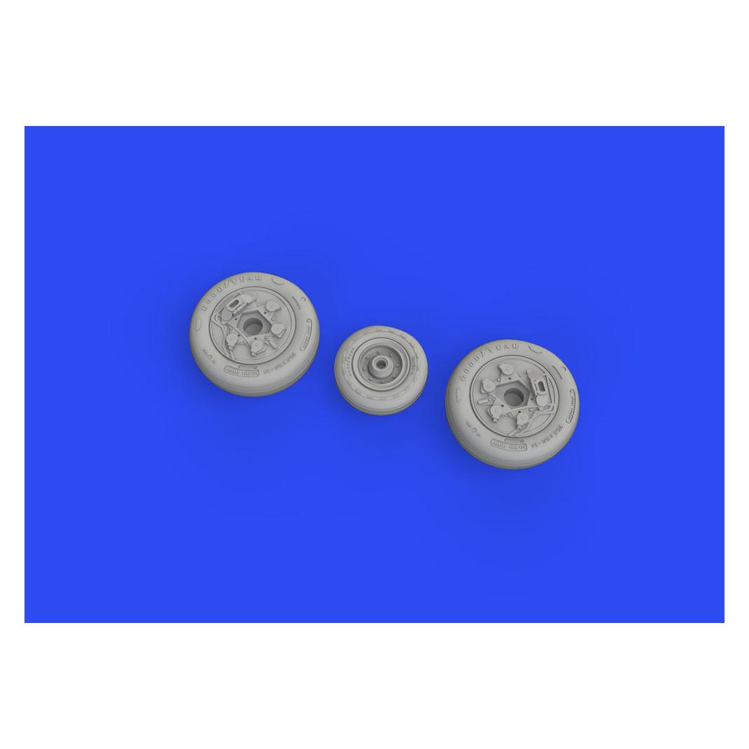 Eduard F-16 wheels early for TAMIYA (648707)