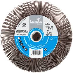 LUKAS-ERZETT A2280125200040001 LSL 125020 5/8 Lamellenschleifscheibe Körnung (num) 40 Magnesium, Holz, Nickelbasislegierung, rostfreier Stahl, Kupferlegierung,